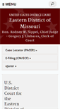 Mobile Screenshot of moep.uscourts.gov