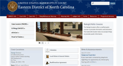 Desktop Screenshot of nceb.uscourts.gov