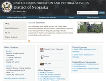 Tablet Screenshot of nep.uscourts.gov