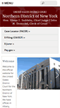 Mobile Screenshot of nynd.uscourts.gov