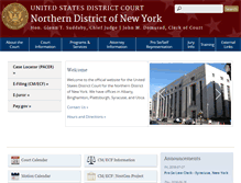 Tablet Screenshot of nynd.uscourts.gov