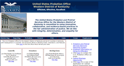 Desktop Screenshot of kywp.uscourts.gov