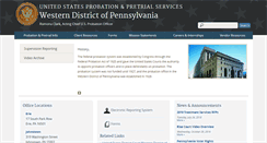 Desktop Screenshot of pawp.uscourts.gov