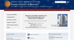 Desktop Screenshot of moeb.uscourts.gov