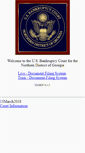 Mobile Screenshot of ecf.ganb.uscourts.gov