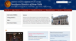 Desktop Screenshot of coop.nysb.uscourts.gov