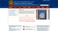 Desktop Screenshot of ndb.uscourts.gov