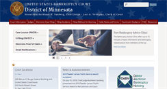 Desktop Screenshot of mnb.uscourts.gov