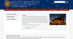 Desktop Screenshot of prb.uscourts.gov