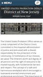 Mobile Screenshot of njp.uscourts.gov