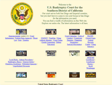 Tablet Screenshot of casb.uscourts.gov