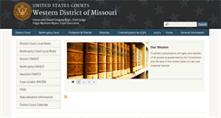 Desktop Screenshot of mow.uscourts.gov