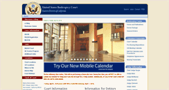 Desktop Screenshot of caeb.uscourts.gov