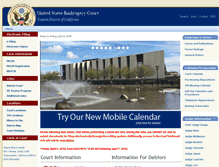 Tablet Screenshot of caeb.uscourts.gov