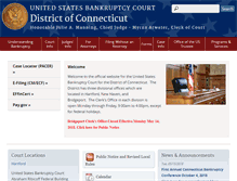 Tablet Screenshot of ctb.uscourts.gov