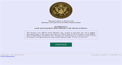 Desktop Screenshot of ecf.nmib.uscourts.gov
