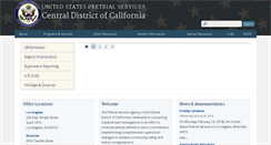 Desktop Screenshot of cacpt.uscourts.gov