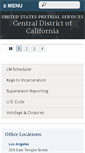 Mobile Screenshot of cacpt.uscourts.gov