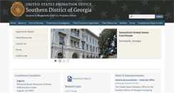Desktop Screenshot of gasp.uscourts.gov