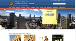 Desktop Screenshot of casd.uscourts.gov