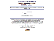 Tablet Screenshot of jury.azd.uscourts.gov