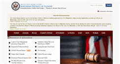 Desktop Screenshot of ilnd.uscourts.gov