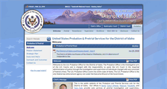 Desktop Screenshot of idp.uscourts.gov