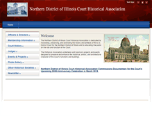 Tablet Screenshot of ilndhistory.uscourts.gov