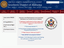 Tablet Screenshot of alsb.uscourts.gov