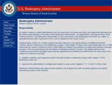 Tablet Screenshot of ncwba.uscourts.gov