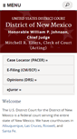 Mobile Screenshot of nmd.uscourts.gov