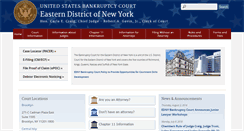 Desktop Screenshot of nyeb.uscourts.gov