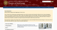 Desktop Screenshot of njd.uscourts.gov